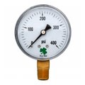 Totalturf 0-400 Psi Dry Air Pressure Gauge&#44; Box of 10 TO146632